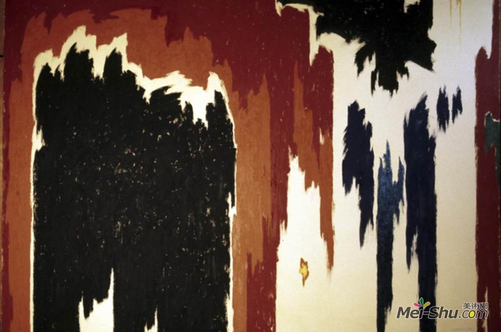 克莱佛·史提(Clyfford Still)高清作品《PH-1023》