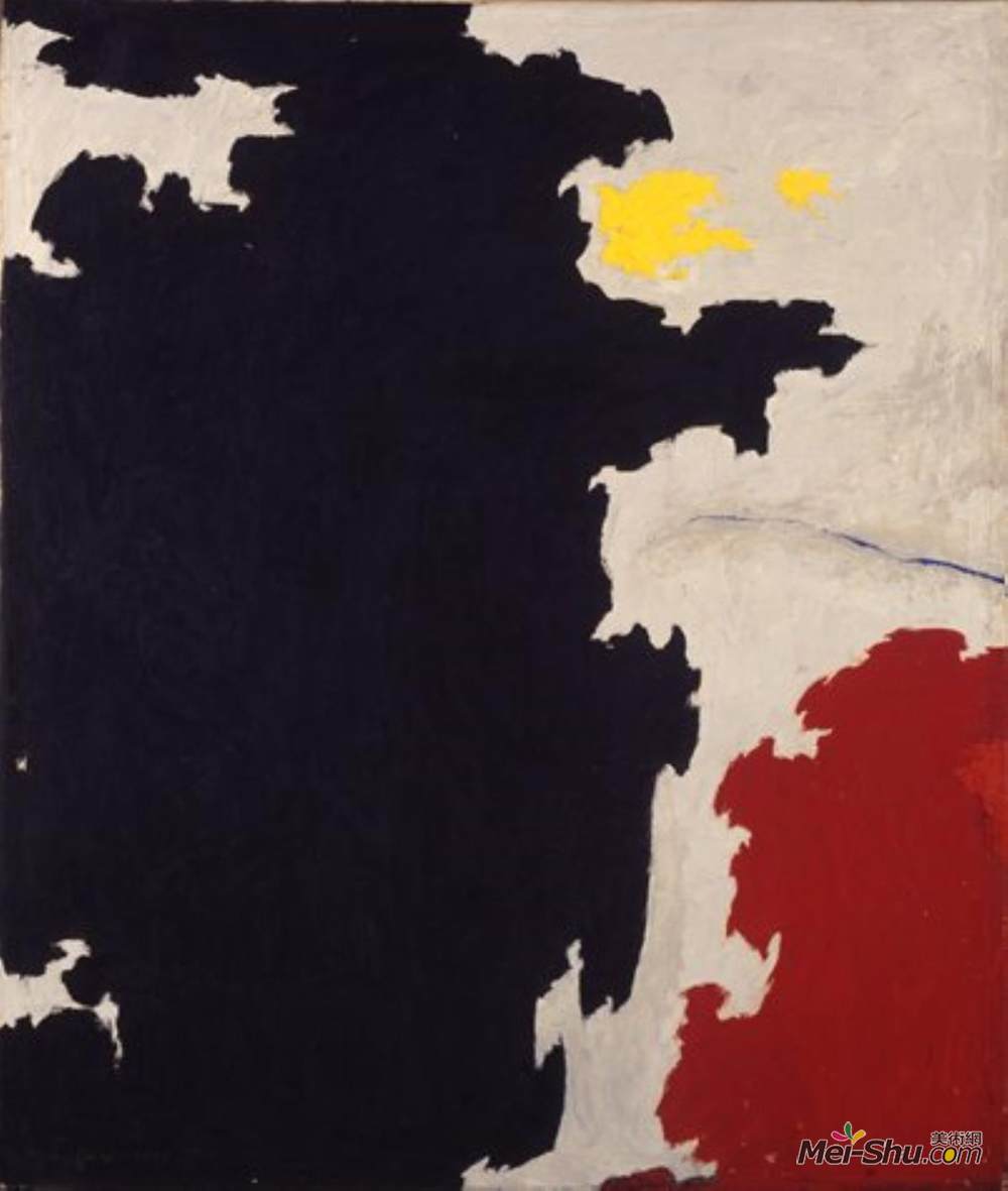克莱佛·史提(Clyfford Still)高清作品《1947-S》
