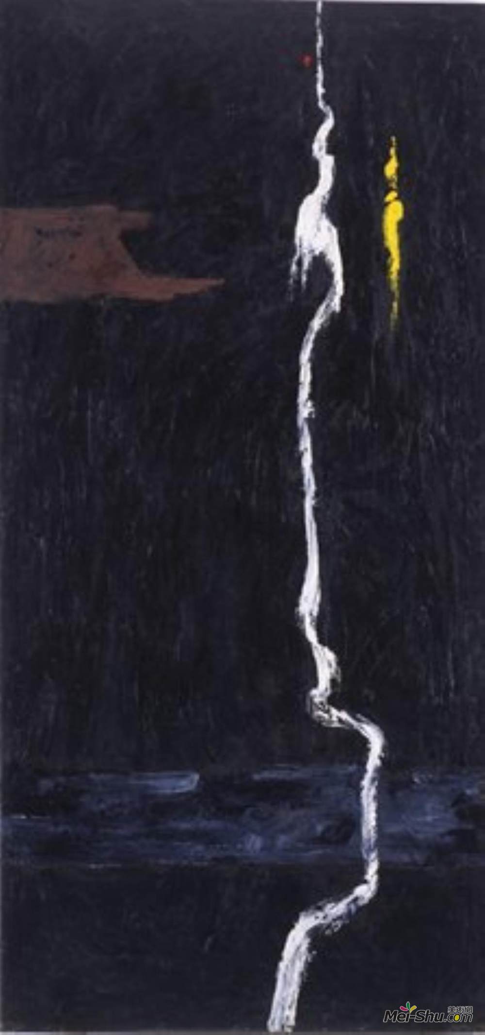 克莱佛·史提(Clyfford Still)高清作品《1944年-克》