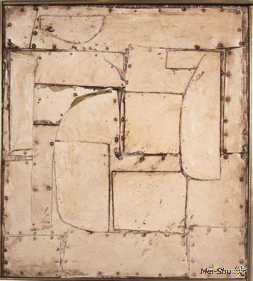 康拉德·马尔卡-雷利(Conrad Marca-Relli)高清作品《S-4-62》