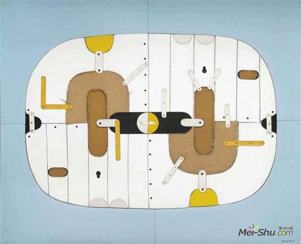 康拉德·马尔卡-雷利(Conrad Marca-Relli)高清作品《第9号图像》