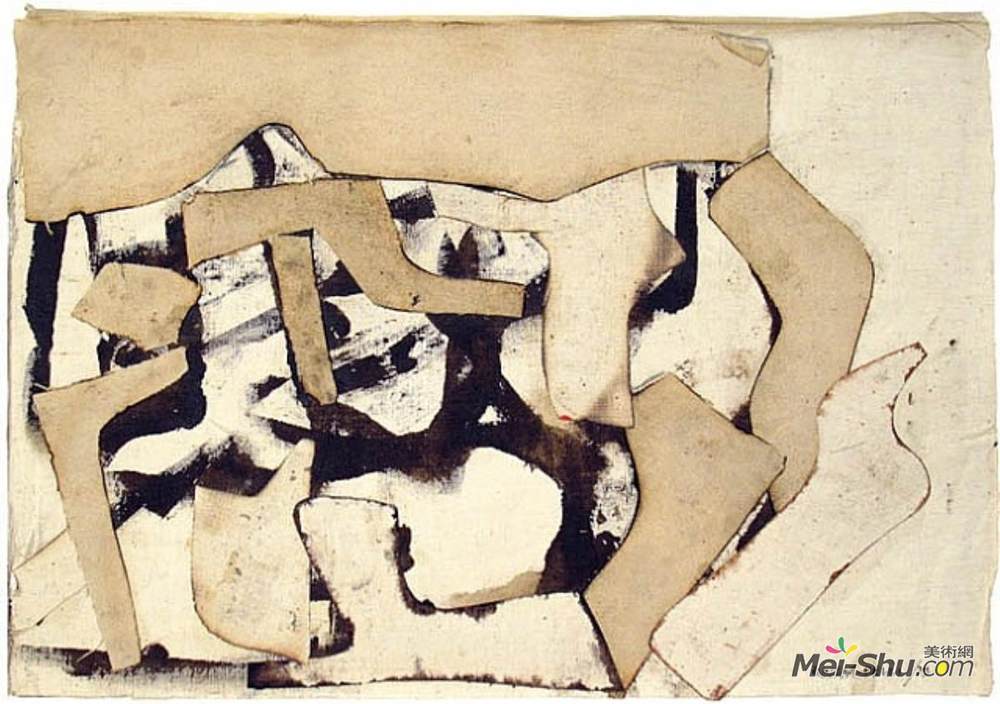 康拉德·马尔卡-雷利(Conrad Marca-Relli)高清作品《无题》