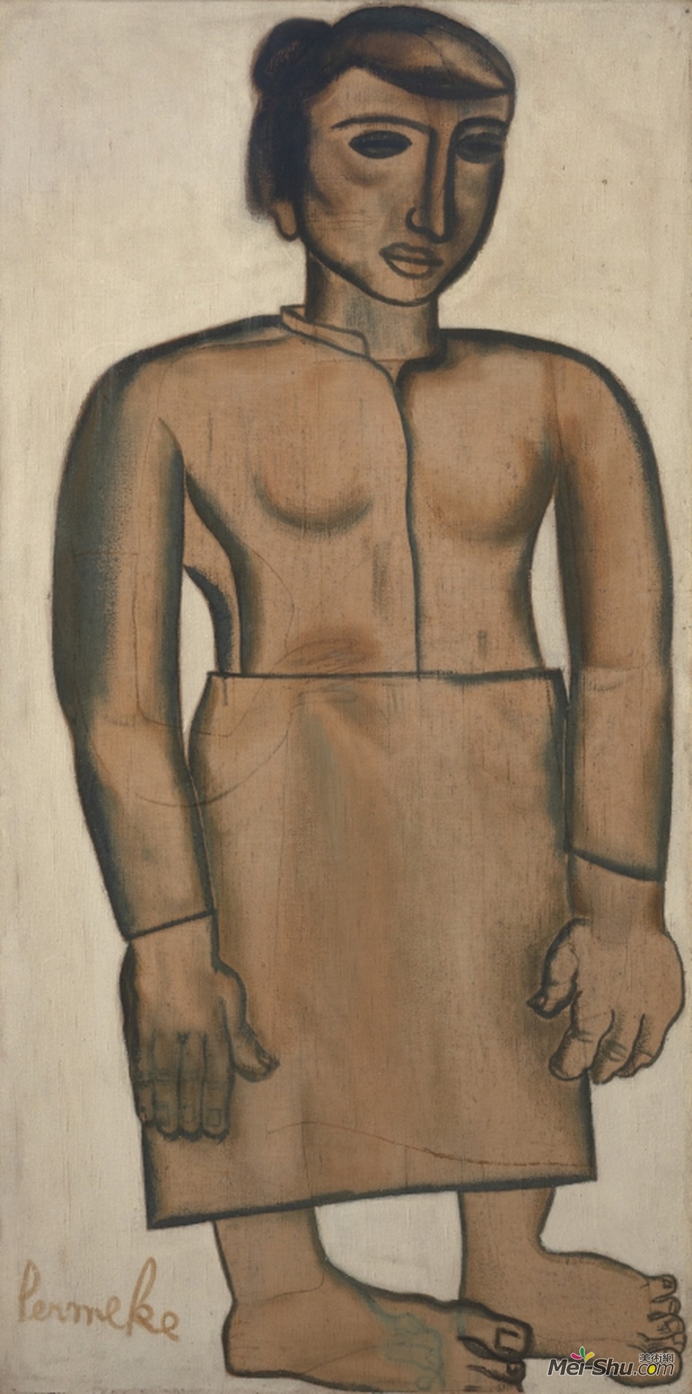 康斯坦特·培梅克(Constant Permeke)高清作品《莱奥尼》