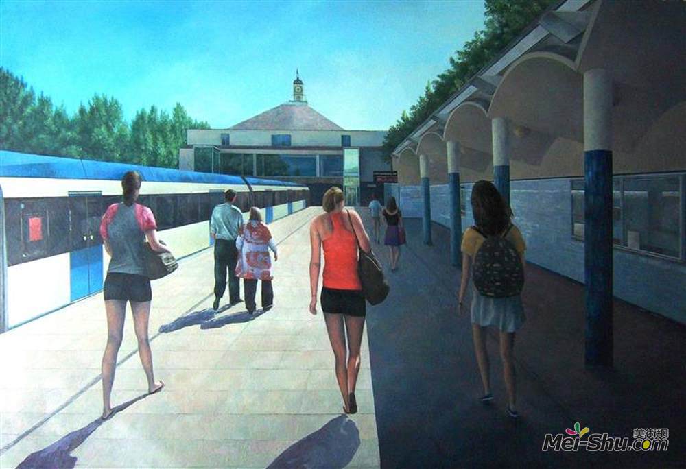 孔苏埃洛·埃尔南德斯(Consuelo Hernández)高清作品《拉戈车站》