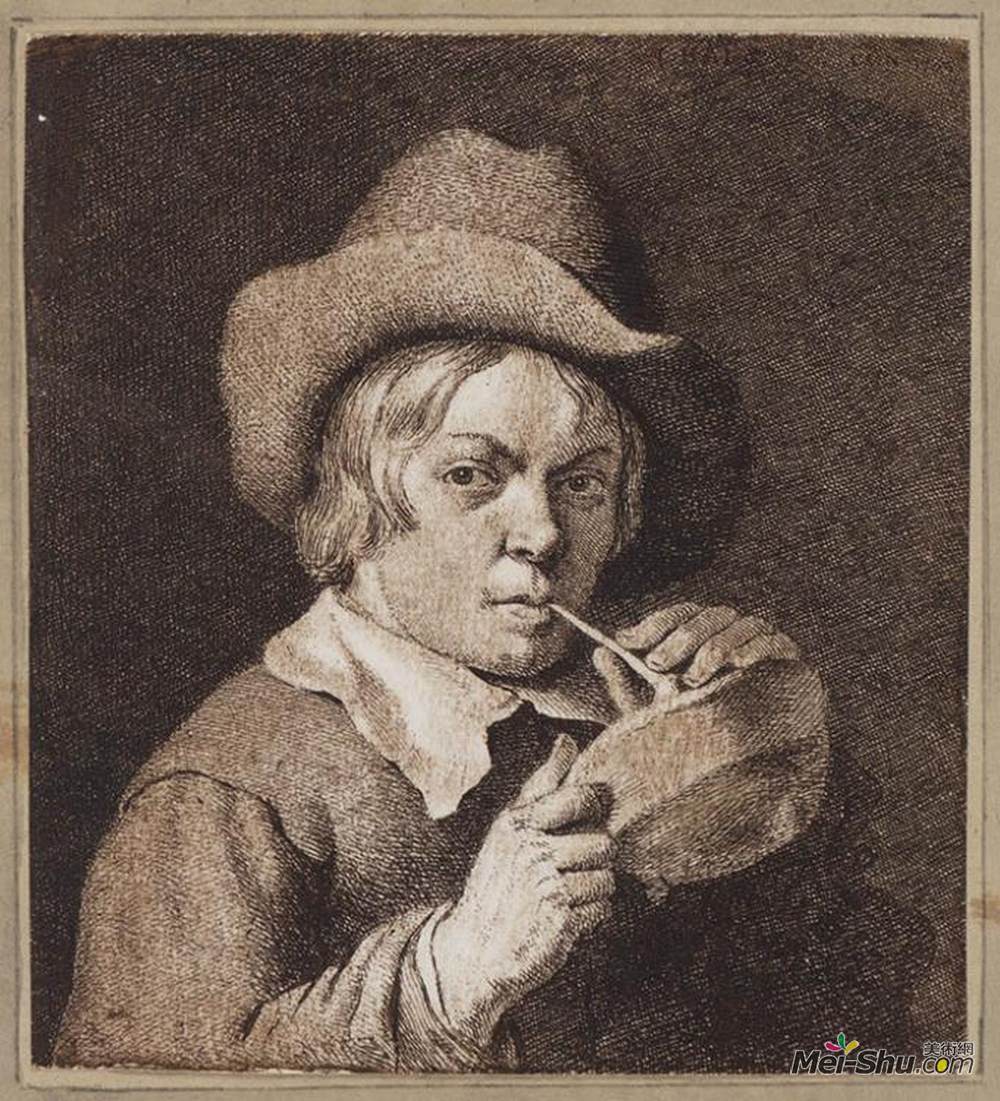 科内利斯范诺德(Cornelis van Noorde)高清作品《男孩的照明管》