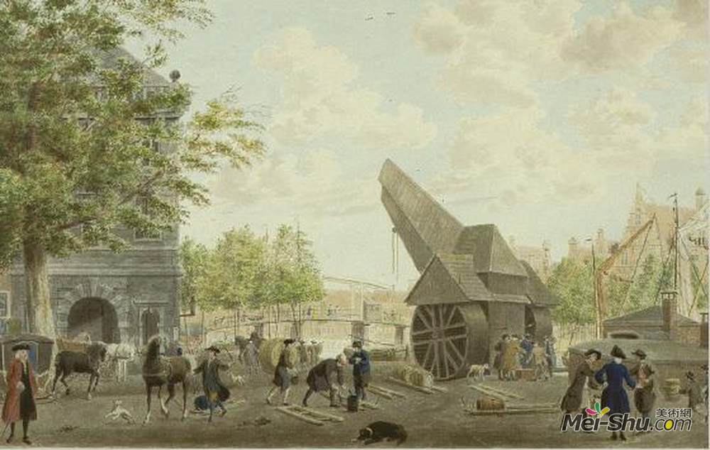 科内利斯范诺德(Cornelis van Noorde)高清作品《斯佩尔索夫斯帕恩》