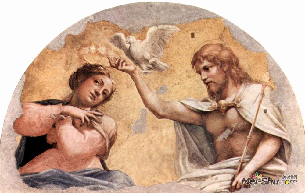 科雷吉欧(Correggio)高清作品《加冕现场》