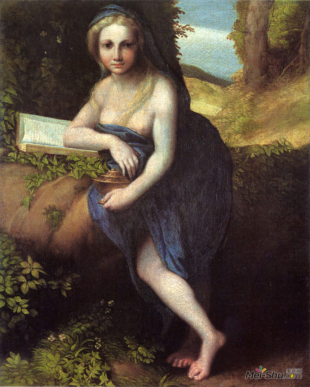 科雷吉欧(Correggio)高清作品《抹大拉》