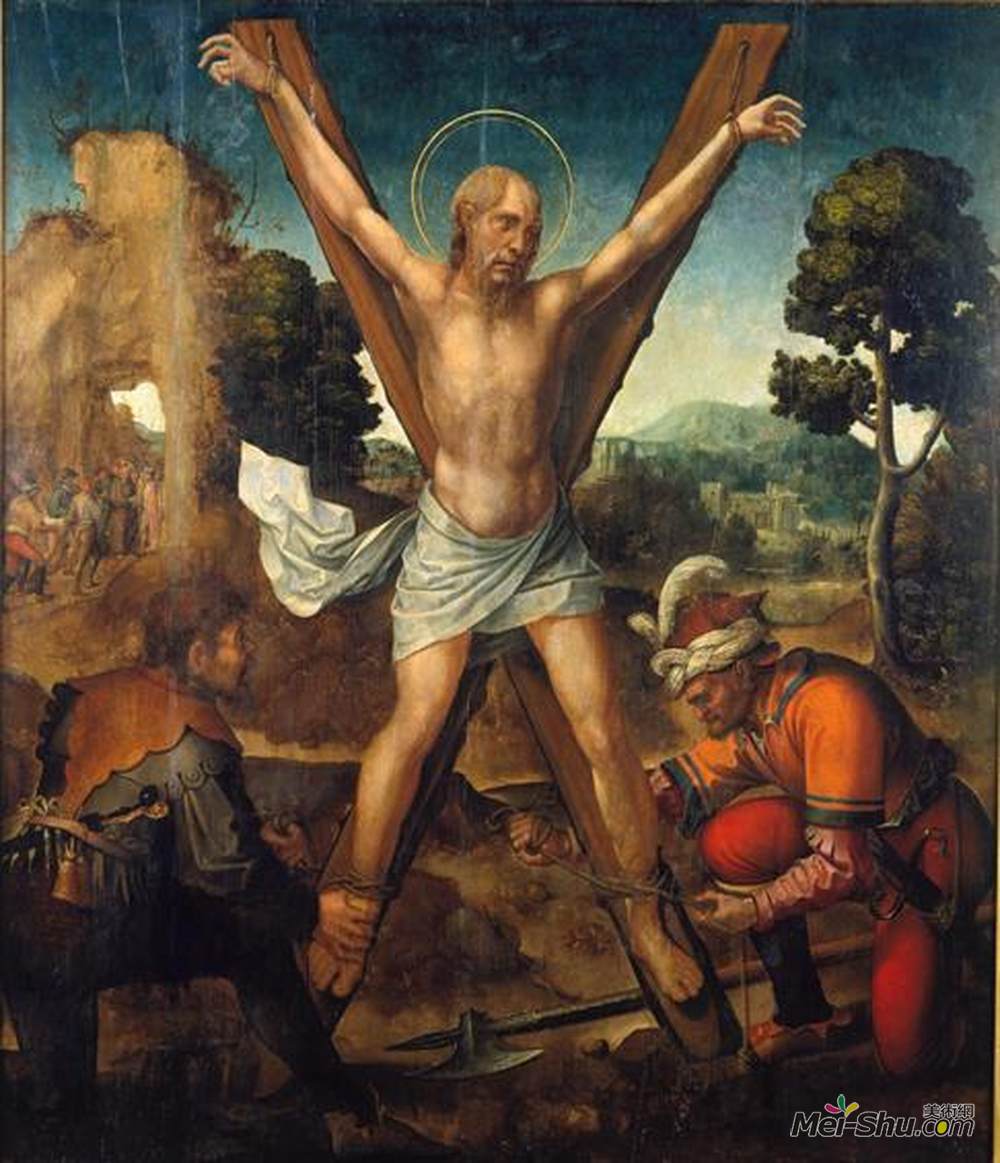 克里斯托瓦奥·菲格伊雷多(Cristovao de Figueiredo)高清作品《圣马丁·安德尔·阿姆佩》
