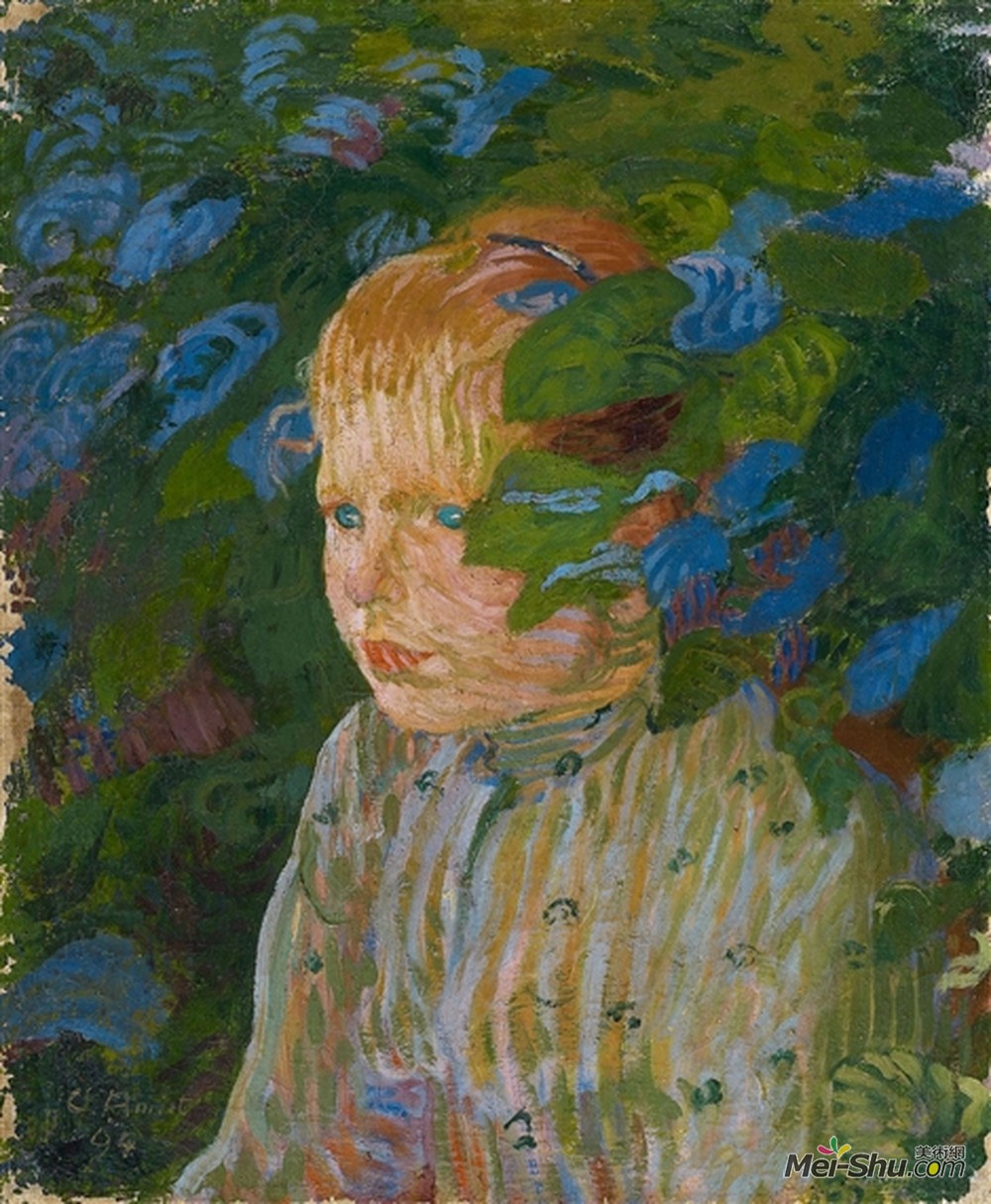 库诺 · 阿米耶(Cuno Amiet)高清作品《索菲》