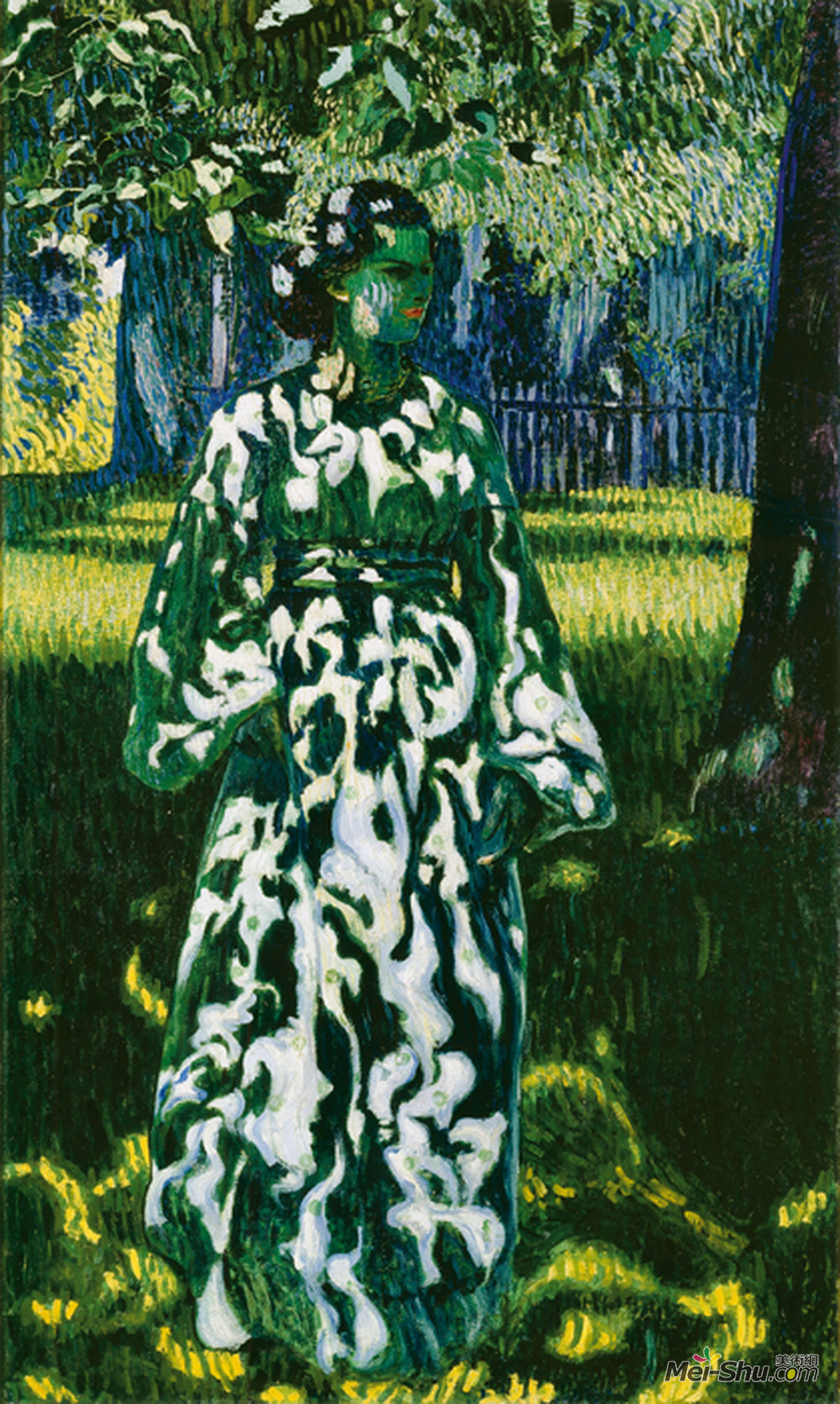 库诺 · 阿米耶(Cuno Amiet)高清作品《太阳黑子》