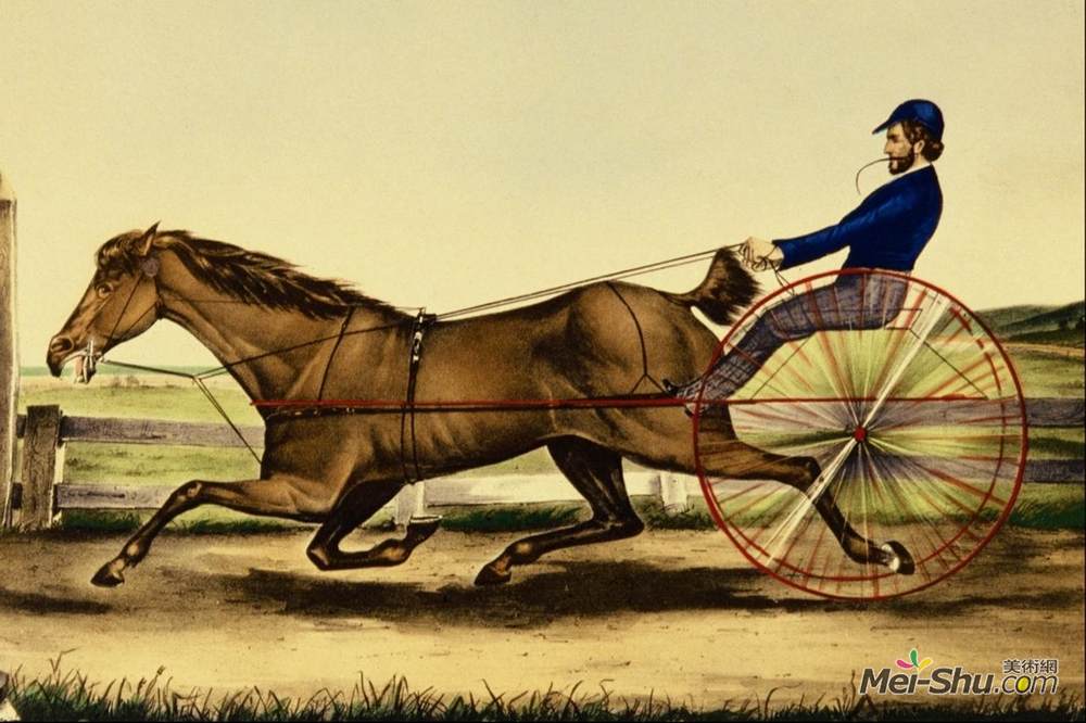 柯里尔与艾夫斯(Currier and Ives)高清作品《受托人》