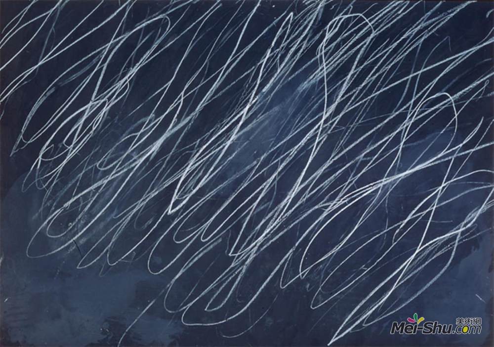 塞·敦普利(Cy Twombly)高清作品《无题》