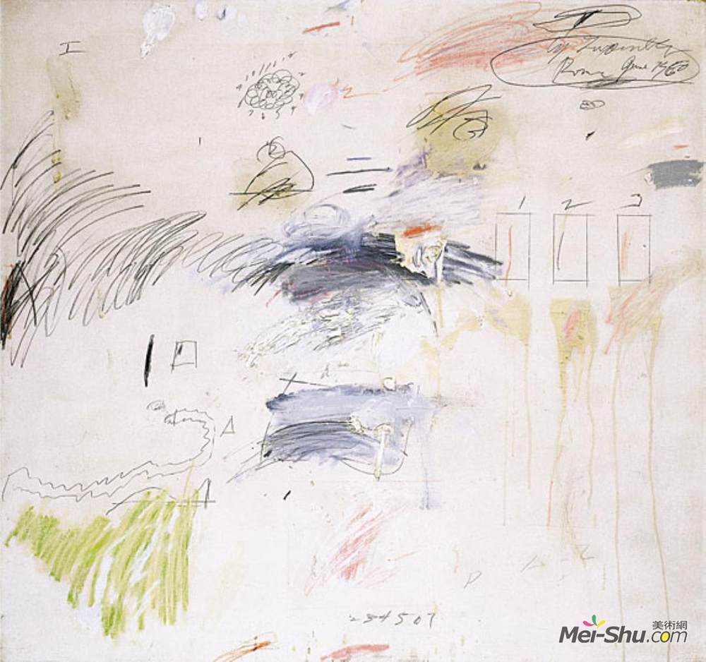 《无题,罗马》塞·敦普利(cy twombly)高清作品欣赏