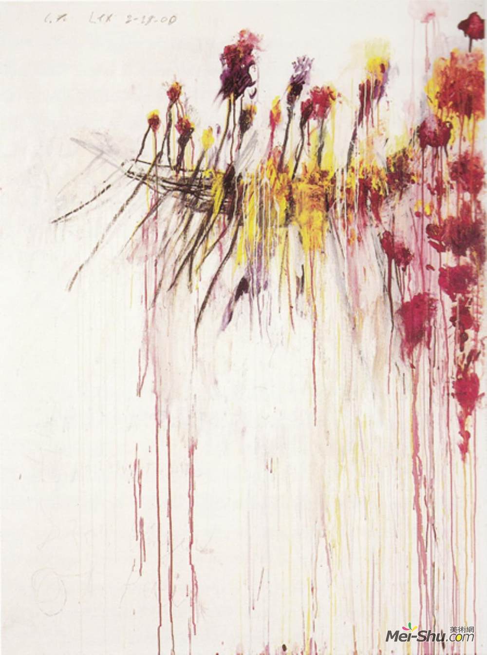 塞·敦普利(Cy Twombly)高清作品《Coronation of Sesostris》
