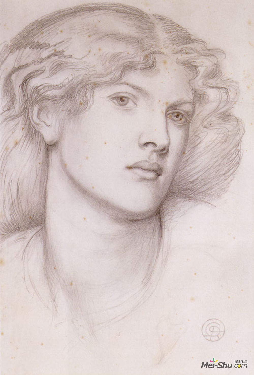 但丁·加布里埃尔·罗赛蒂(Dante Gabriel Rossetti)高清作品《柯恩福斯》