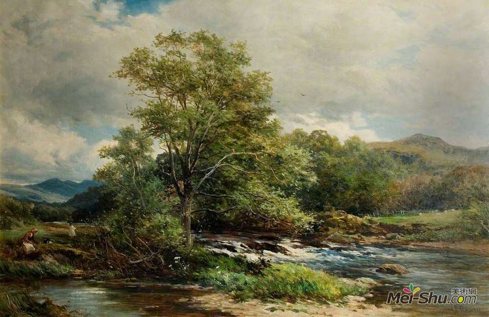 大卫·贝特斯(David Bates)高清作品《布拉斯太银行，安博塞得，威斯特摩兰》