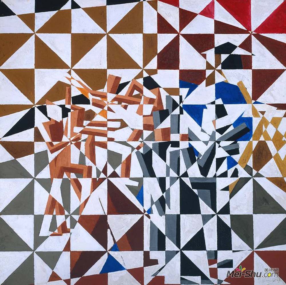 大卫·邦勃格(David Bomberg)高清作品《是柔术》
