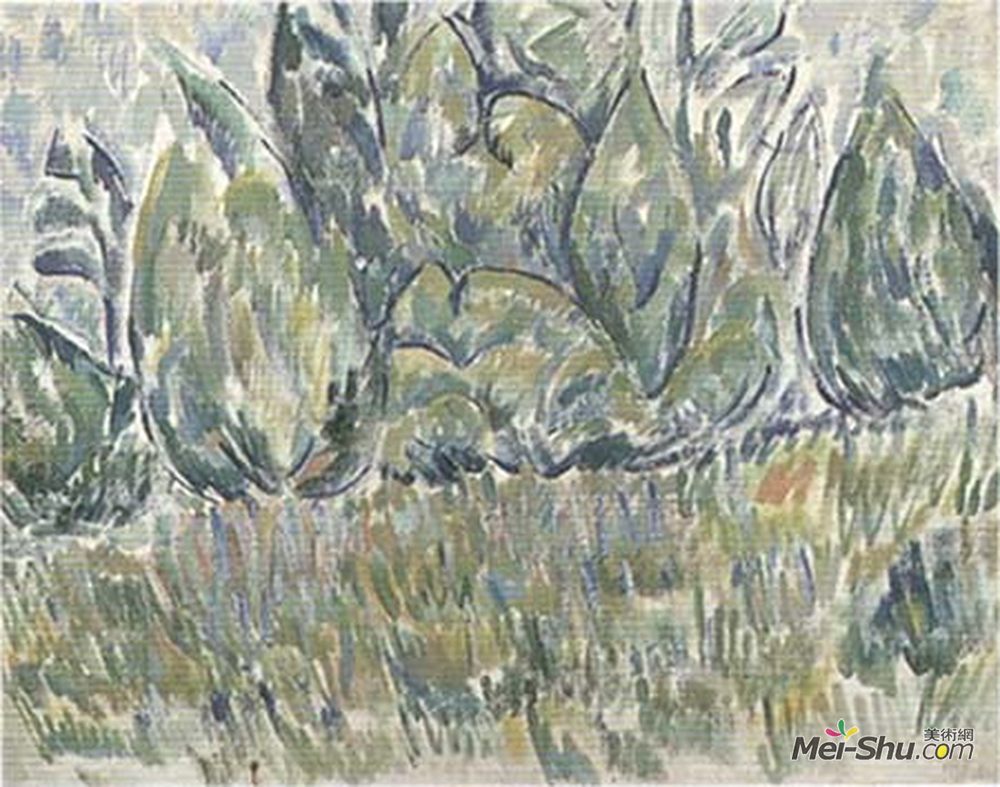 戴维·伯克(David Burliuk)高清作品《景观》