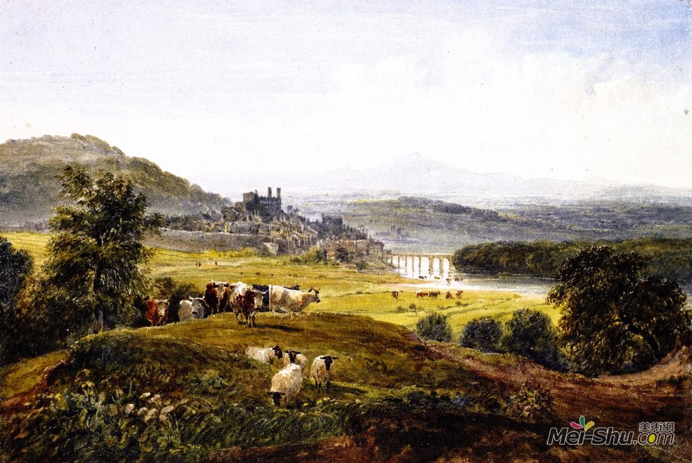 戴维·考克斯(David Cox)高清作品《怀伊干草》