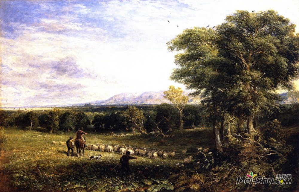 戴维·考克斯(David Cox)高清作品《克卢伊德谷》
