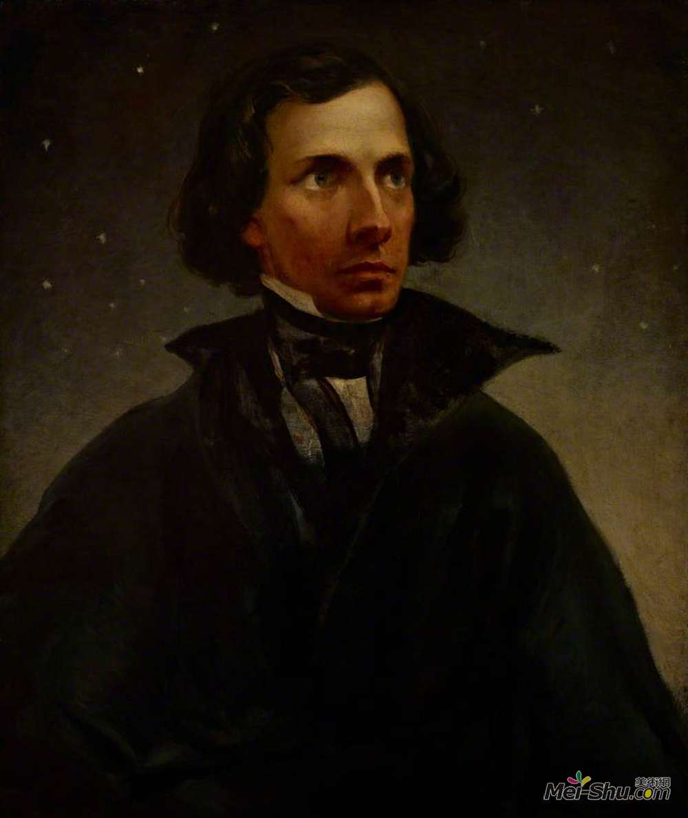 戴维·斯科特(David Scott)高清作品《撒母耳布朗博士（1817–1856）》