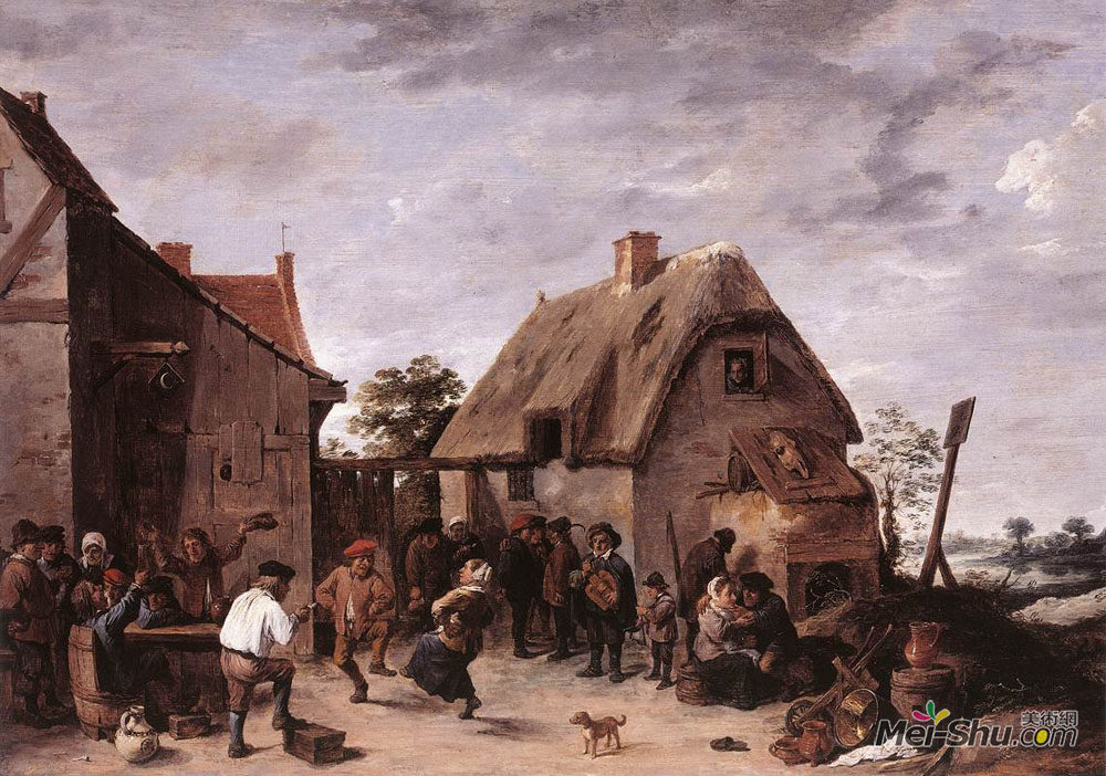 戴维·特尼耶(David Teniers the Younger)高清作品《佛兰芒角》