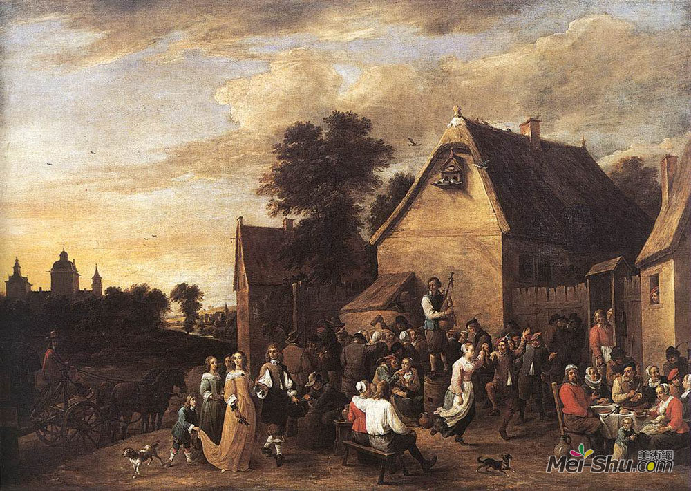 戴维·特尼耶(David Teniers the Younger)高清作品《乱七八糟》