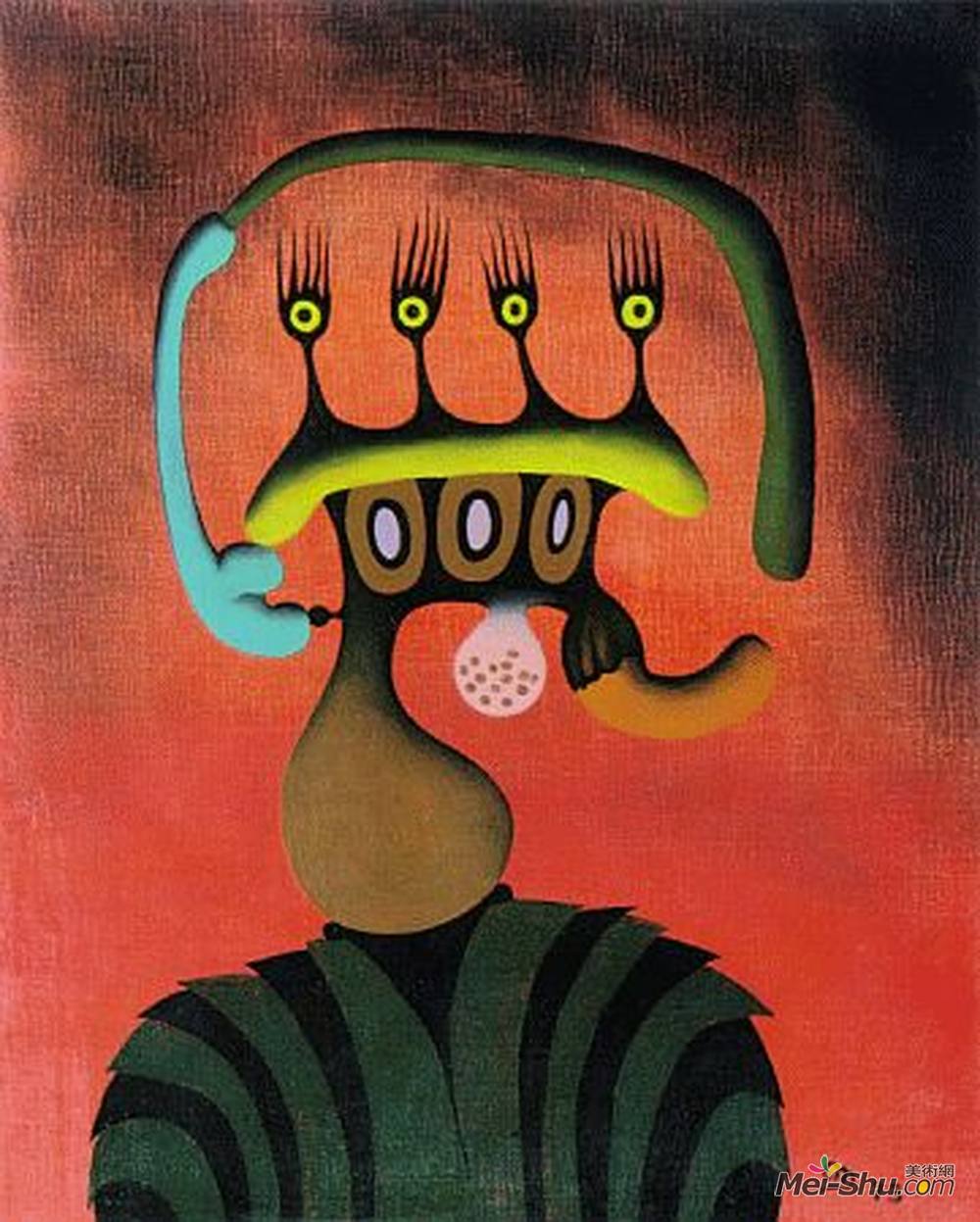 德斯蒙德莫里斯(Desmond Morris)高清作品《鼓动者》