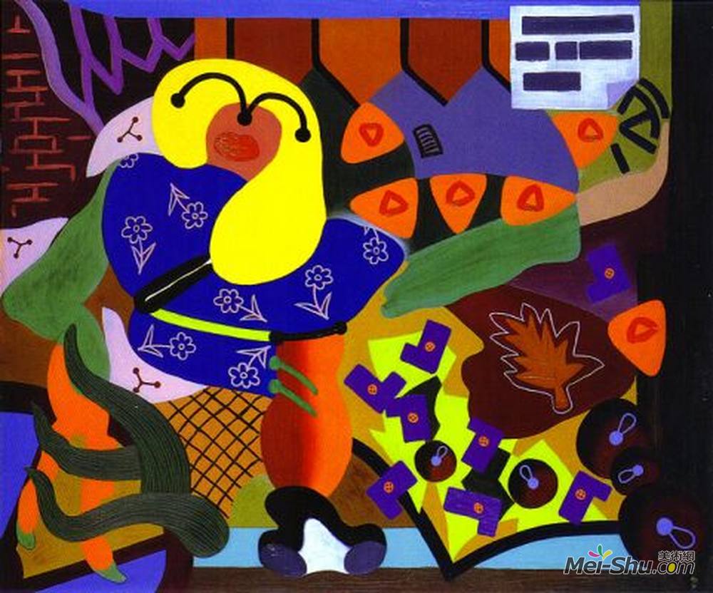 德斯蒙德莫里斯(Desmond Morris)高清作品《卖花的女孩》