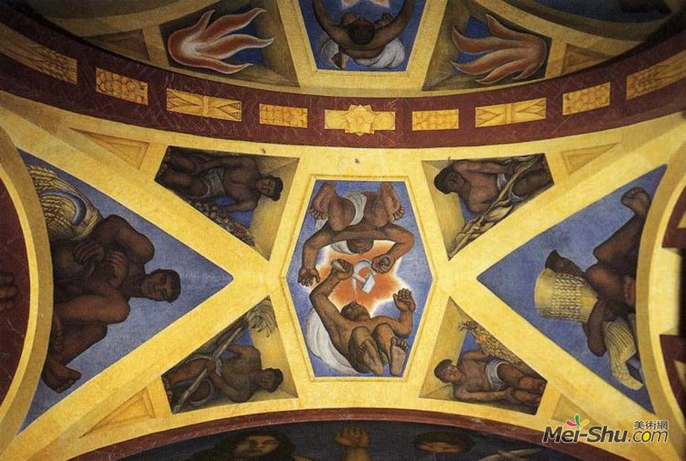 迭戈·里维拉(Diego Rivera)高清作品《土地的赏金正当拥有》