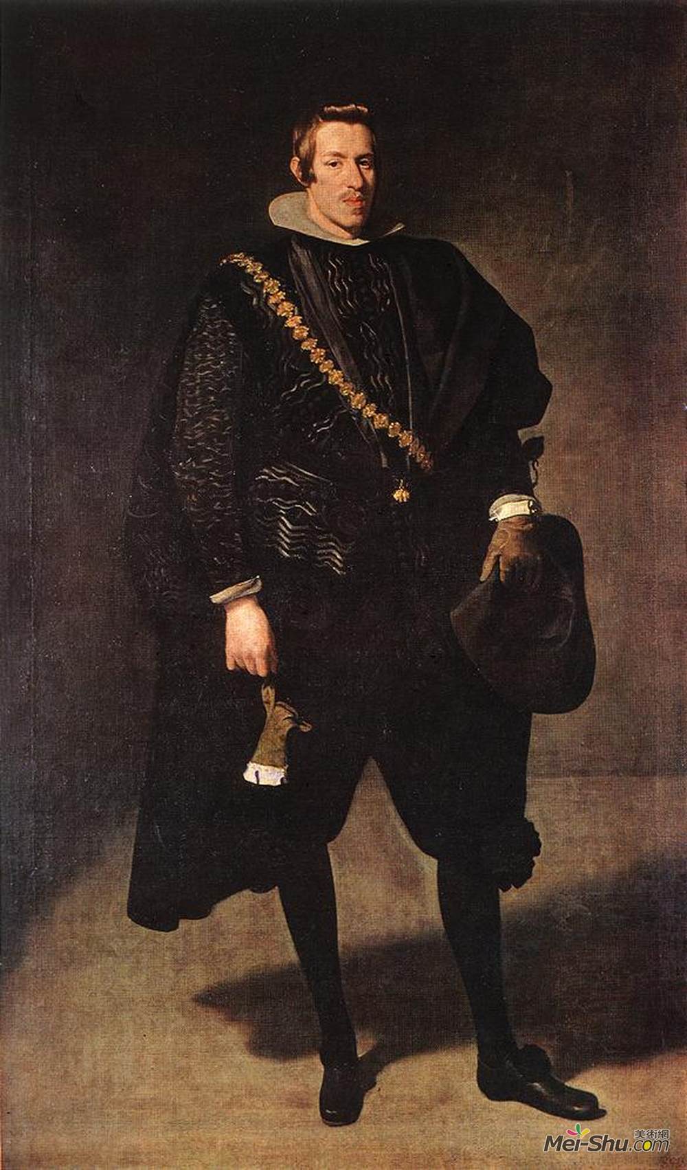 迭戈·德·席尔瓦·委拉斯开兹(Diego Velazquez)高清作品《Portrait of Infante Don Carlos》