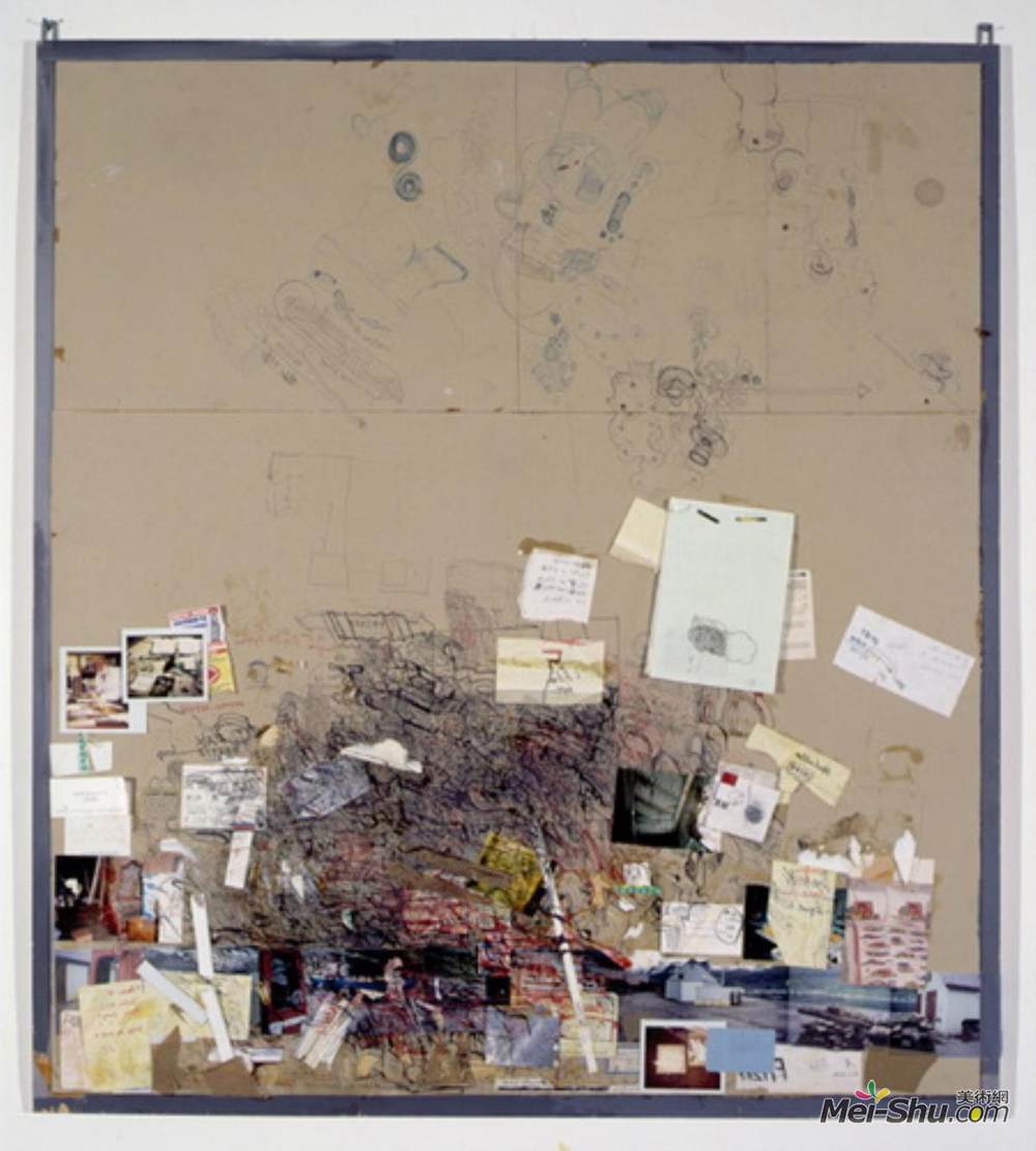 迪特·罗特(Dieter Roth)高清作品《Tischmatte, B&üro Hegenheimerstrasse, Base》