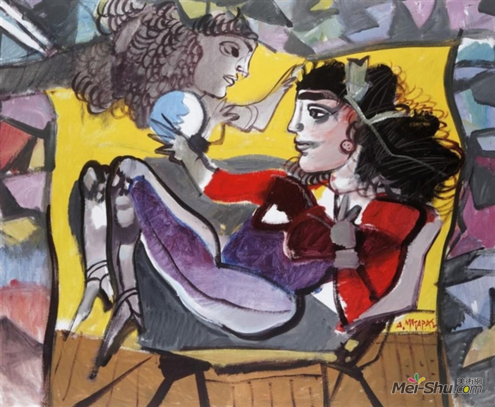 狄米特里斯·迈塔纳斯(Dimitris Mytaras)高清作品《侧卧像》
