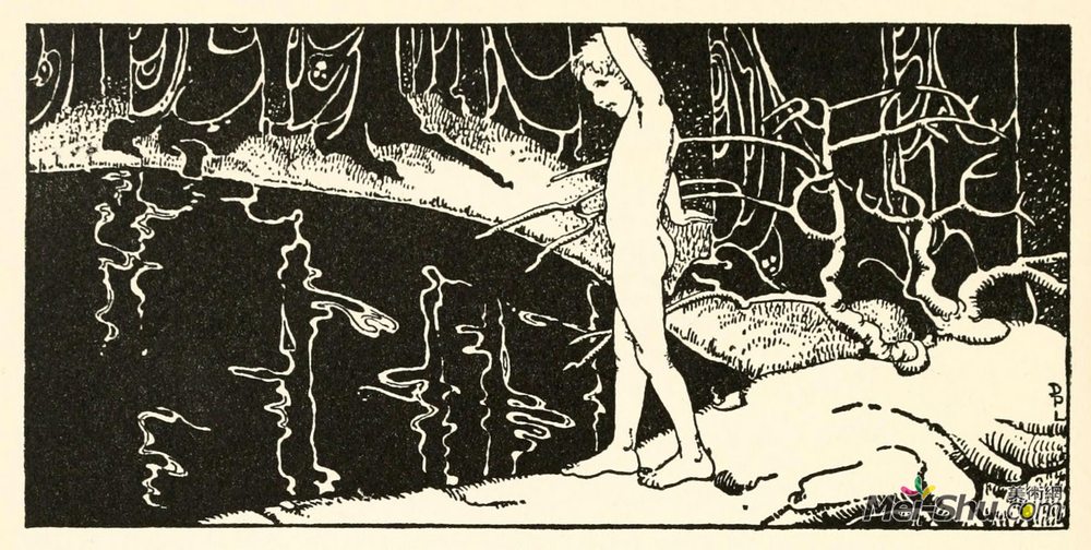 多萝西-拉斯罗普(Dorothy Lathrop)高清作品《一个小男孩迷路了》