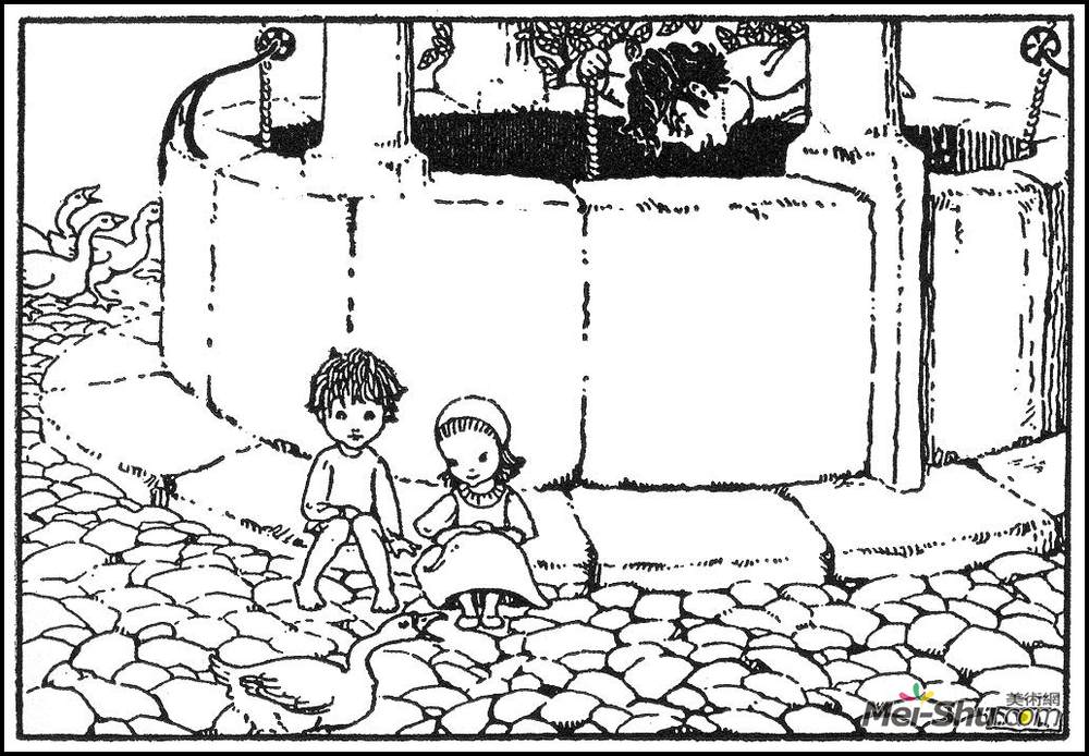 多萝西-拉斯罗普(Dorothy Lathrop)高清作品《卡卡松的宝藏》