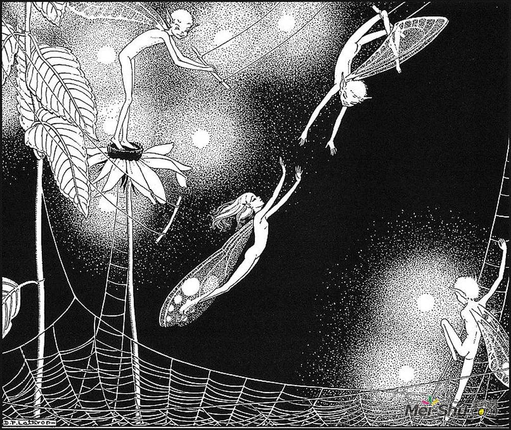 多萝西-拉斯罗普(Dorothy Lathrop)高清作品《仙女马戏团》