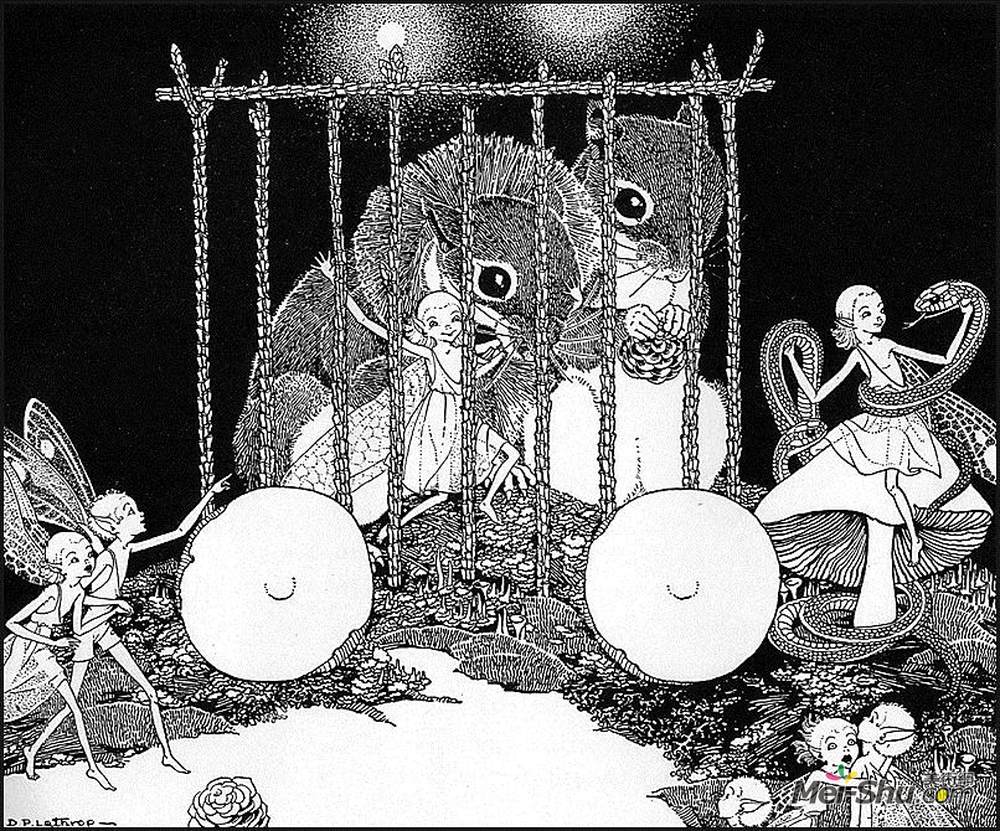 多萝西-拉斯罗普(Dorothy Lathrop)高清作品《仙女马戏团》