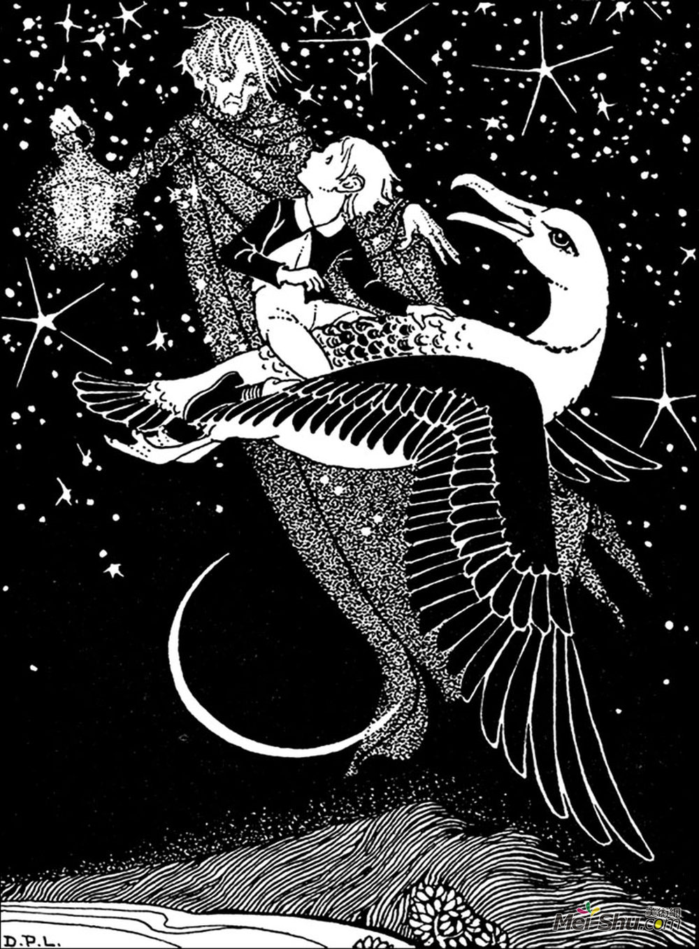 多萝西-拉斯罗普(Dorothy Lathrop)高清作品《‘Mopsa The Fairy’ by Jean Ingelow》