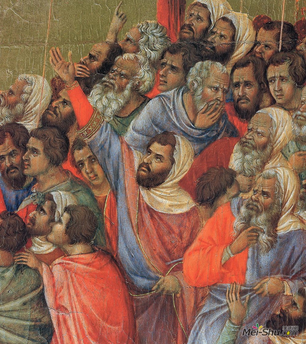 杜乔·迪·博尼塞尼亚(Duccio)高清作品《十字架（破片）》