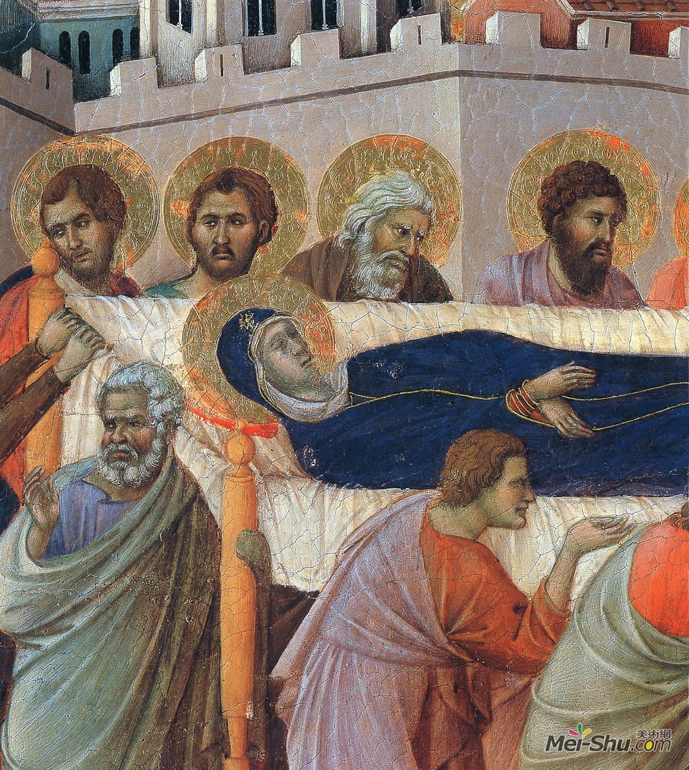 杜乔·迪·博尼塞尼亚(Duccio)高清作品《玛丽之死（片段）》