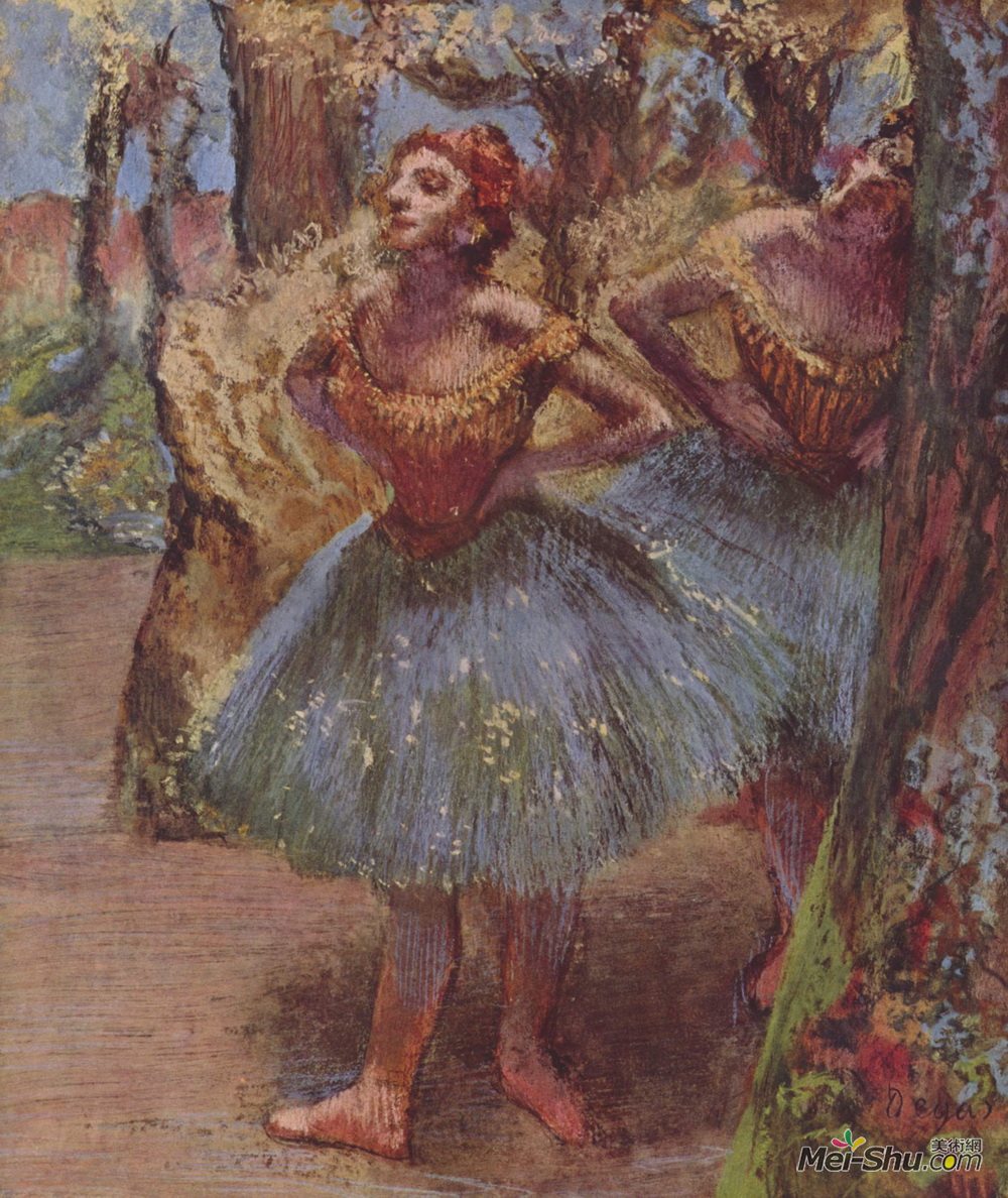 埃德加·德加(Edgar Degas)高清作品《舞者》