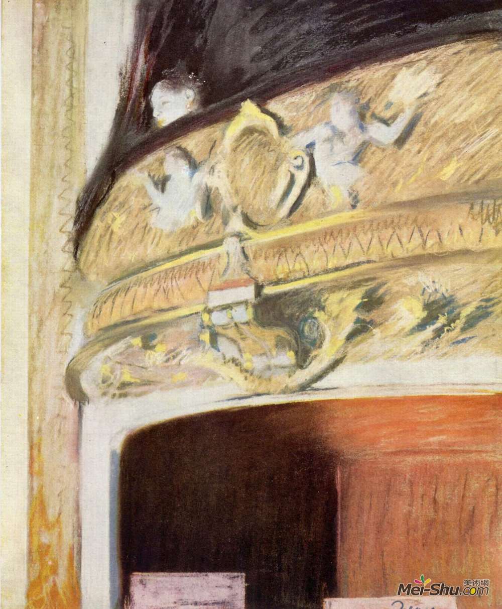 埃德加·德加(Edgar Degas)高清作品《歌剧院的盒子》
