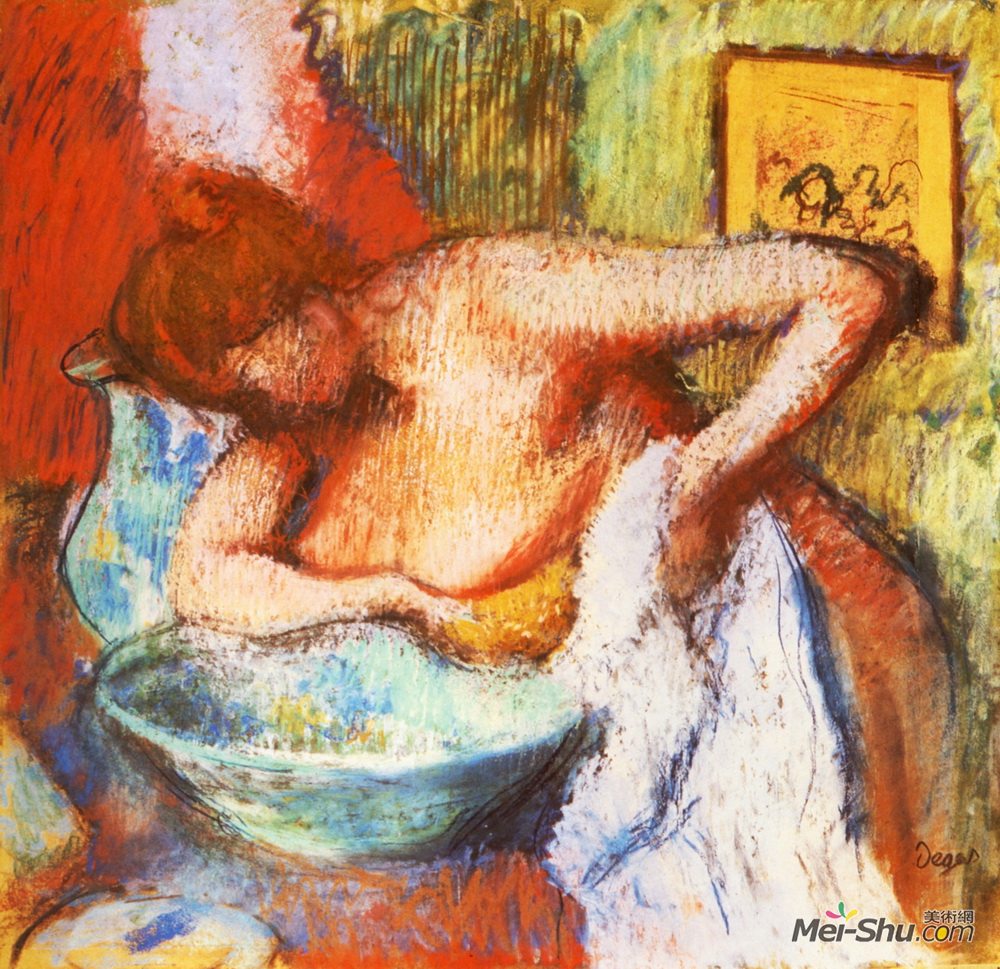 埃德加·德加(Edgar Degas)高清作品《盥洗室》