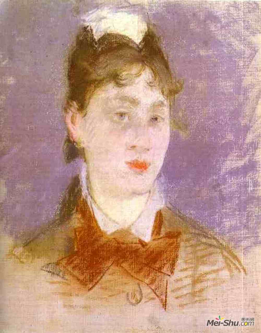 爱德华·马奈(Edouard Manet)高清作品《少女》