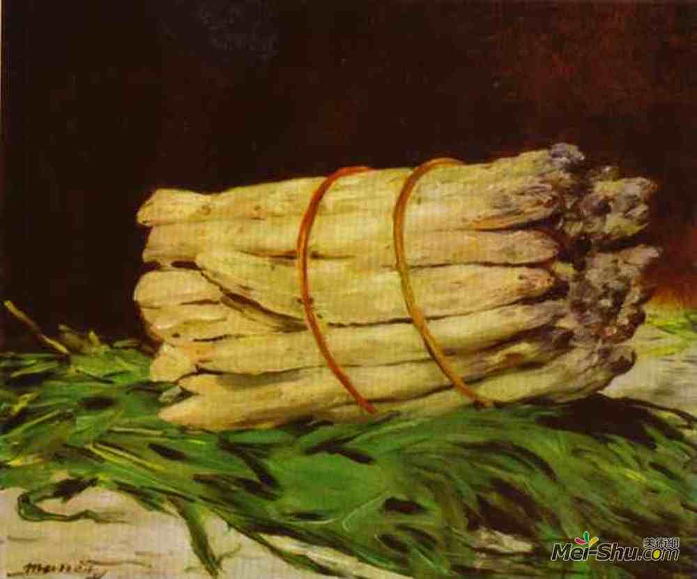 爱德华·马奈(Edouard Manet)高清作品《天门冬属》