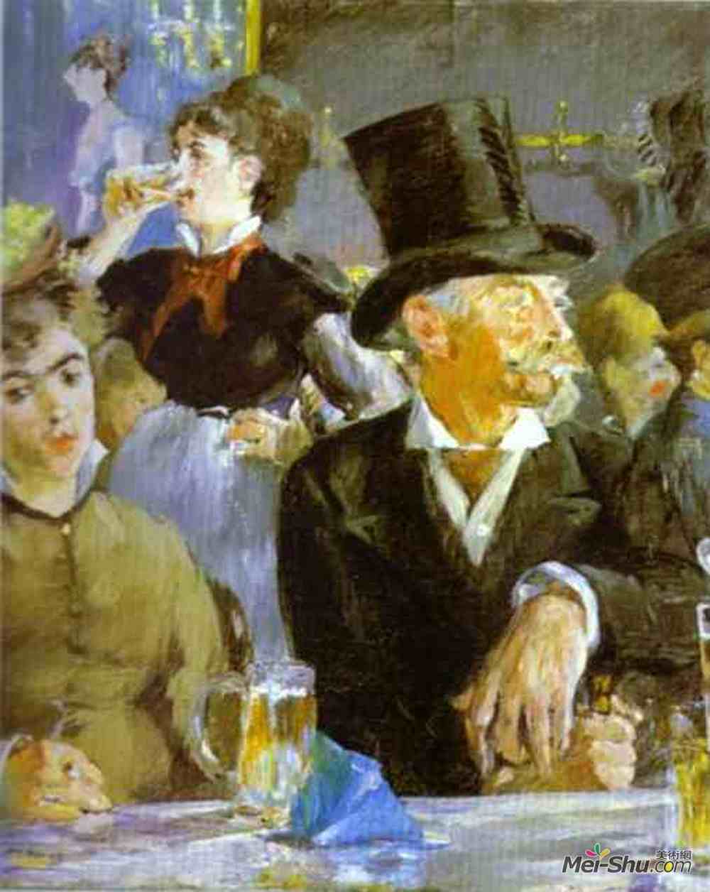 爱德华·马奈(Edouard Manet)高清作品《酒鬼》