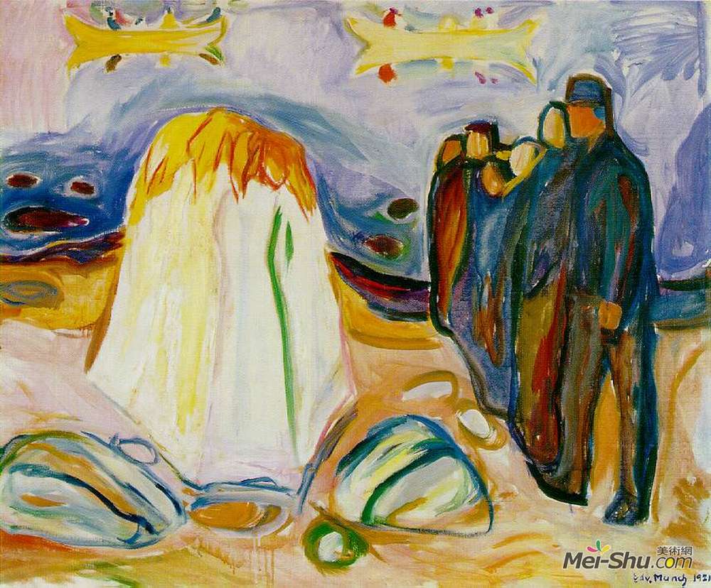 爱德华·蒙克(Edvard Munch)高清作品《会议》