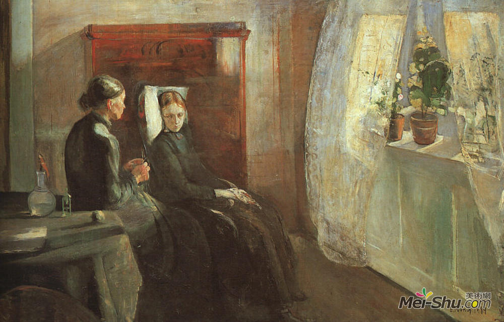 爱德华·蒙克(Edvard Munch)高清作品《春天》