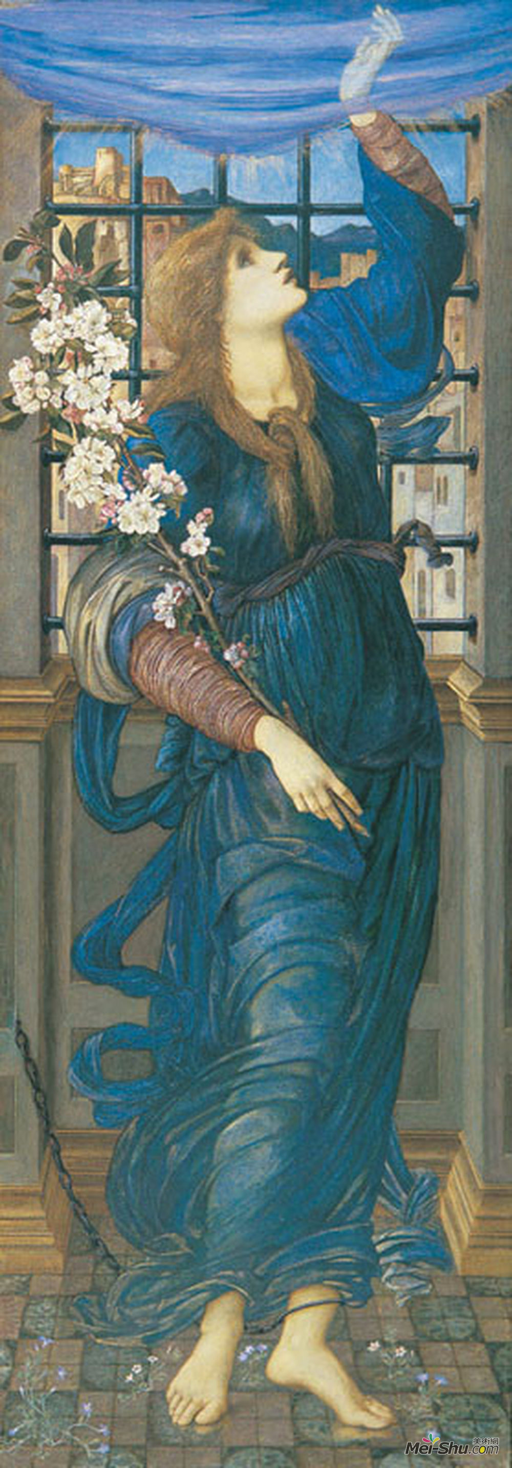 《希望》爱德华·伯尔尼·琼斯(edward burne-jones)高清作品欣赏